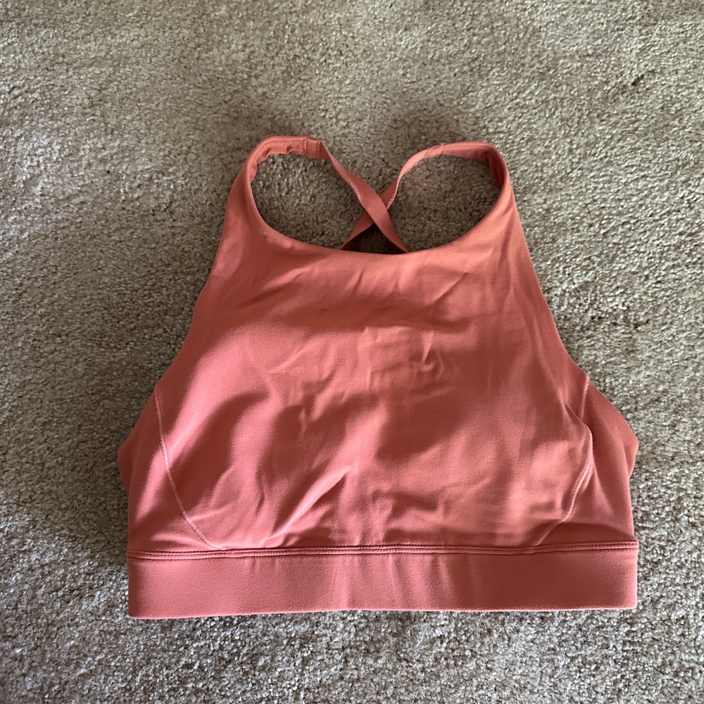 Coral High-Impact Sports Bra